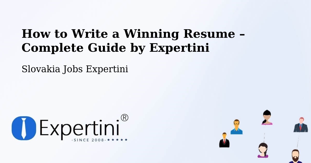 Resume Writing Guide for Job Seekers – Levice - Levice, Slovakia Jobs Expertini